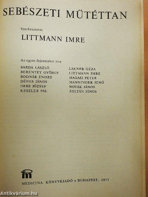 Sebészeti műtéttan