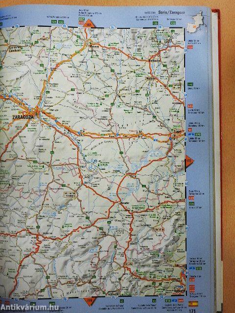 Európa autóatlasza