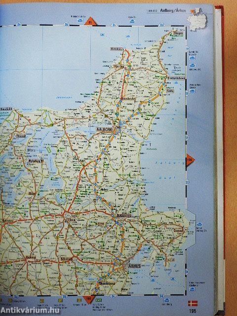 Európa autóatlasza