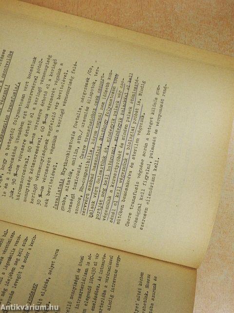 Általános sebészet I-II.