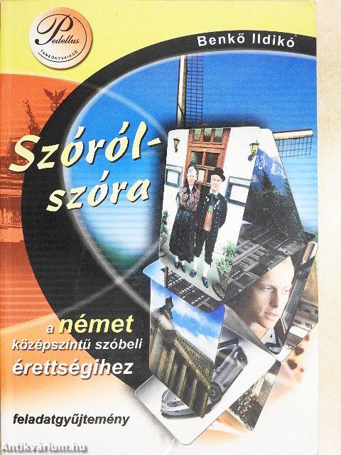 Szóról-szóra a német középszintű szóbeli érettségihez
