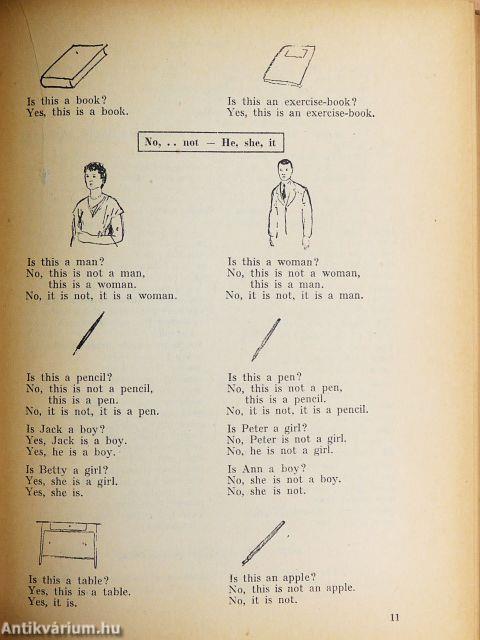 Angol nyelvkönyv kezdők számára I.