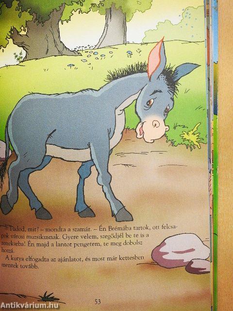 Piroska és a farkas/Hüvelyk Matyi/A brémai muzsikusok/A békakirály