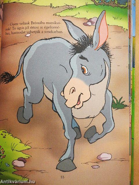 Piroska és a farkas/Hüvelyk Matyi/A brémai muzsikusok/A békakirály