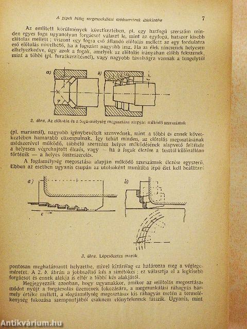 A gépgyártás technológiája II.