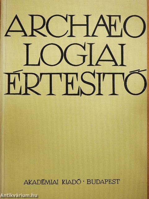 Archaeologiai Értesítő 1979/1.