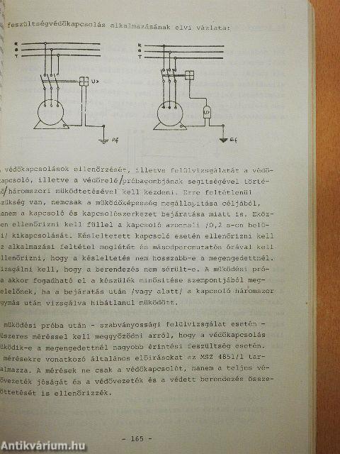 Érintésvédelem szabványossági felülvizsgálata