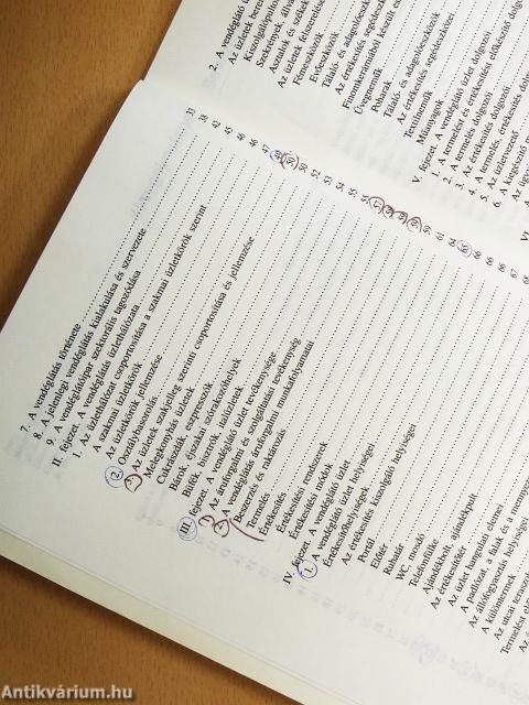 Vendéglátó ismeretek I.