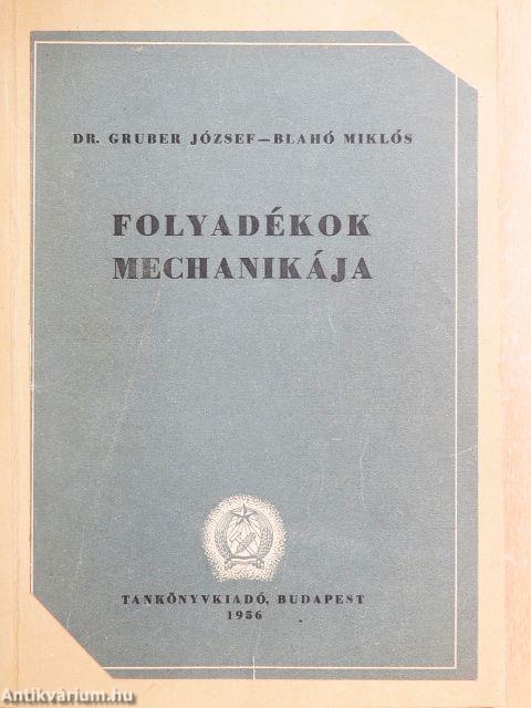 Folyadékok mechanikája
