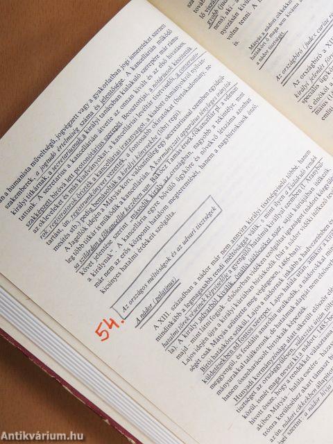 Magyar állam- és jogtörténet