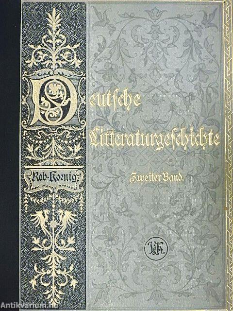 Deutsche Litteraturgeschichte II. (gótbetűs)