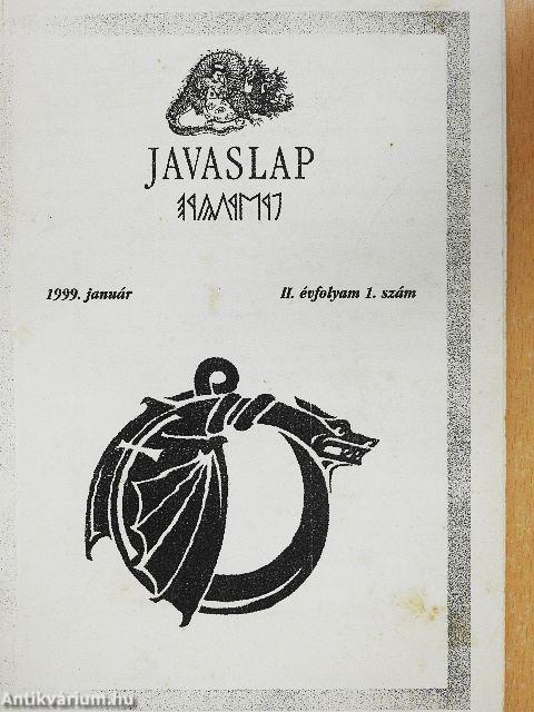Javaslap 1999. január