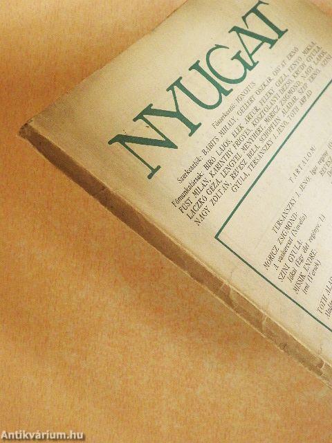 Nyugat 1927. október 16.