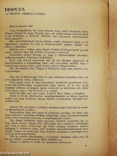 Nyugat 1928. szeptember 1.