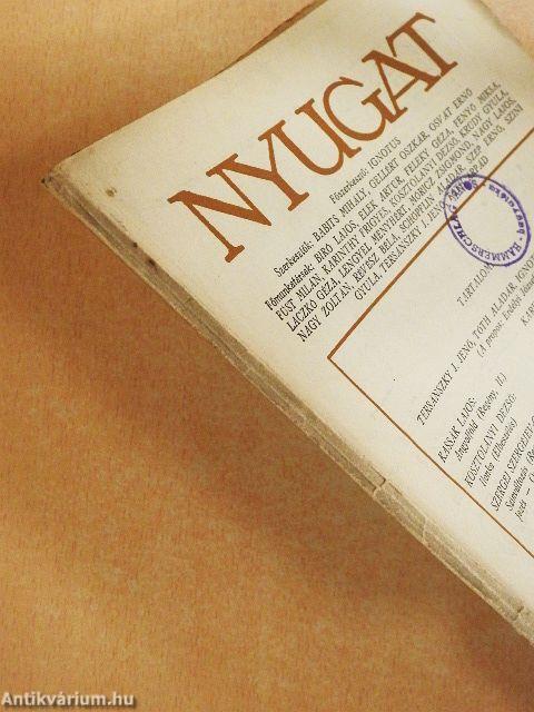 Nyugat 1928. szeptember 1.