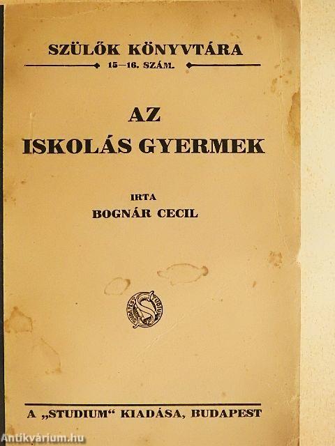 Az iskolás gyermek