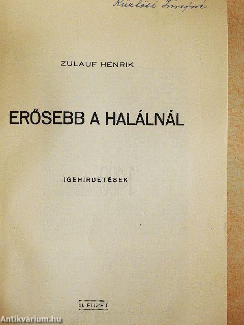 Erősebb a halálnál