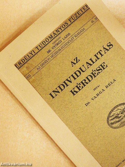 Az individualitás kérdése