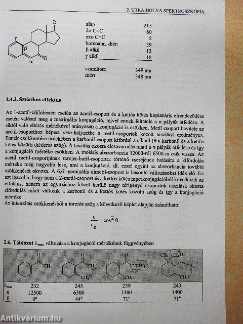 Szerves vegyületek szerkezetfelderítése