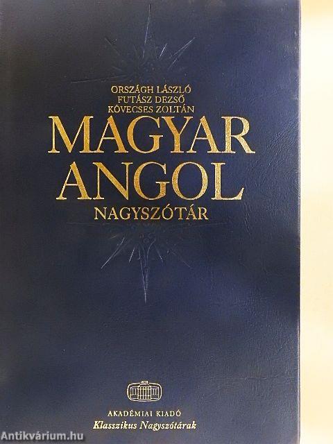 Magyar-angol nagyszótár - CD-vel