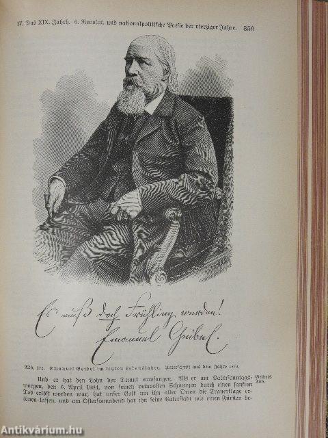 Deutsche Litteraturgeschichte II. (gótbetűs)