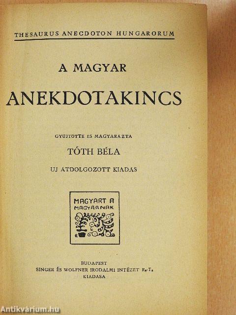 A magyar anekdotakincs