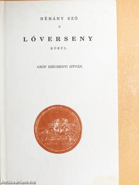 Néhány Szó a' Lóverseny körül