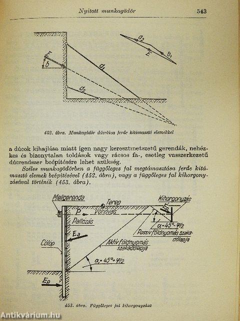 Mélyépítő művezetők és technikusok zsebkönyve