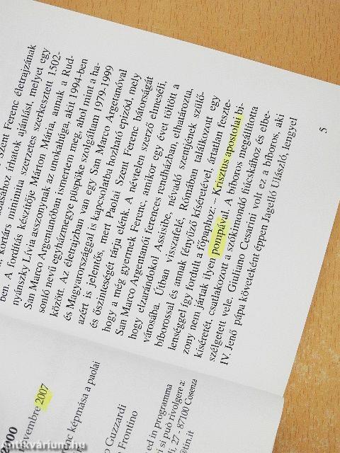 Paolai Szent Ferenc élete