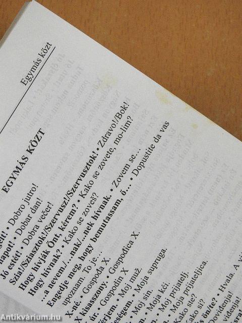 Magyar-horvát/horvát-magyar útiszótár