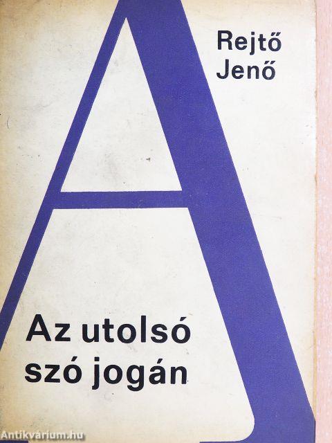 Az utolsó szó jogán