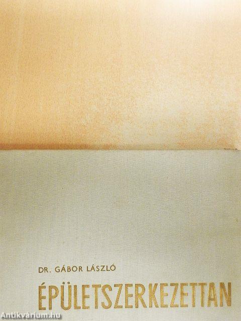 Épületszerkezettan I.