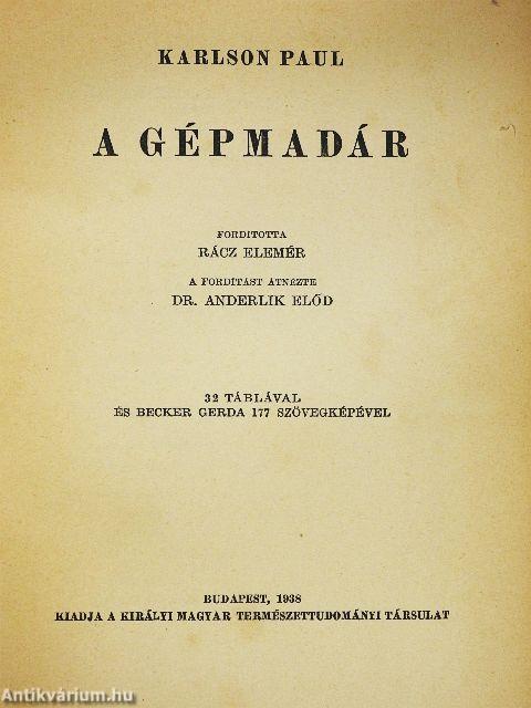 A gépmadár