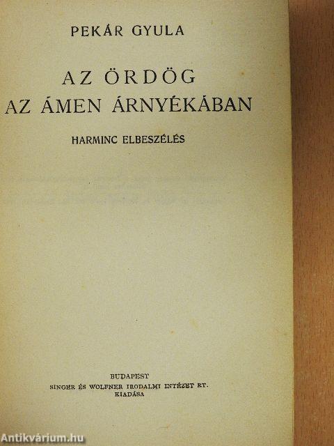 Az ördög az Ámen árnyékában