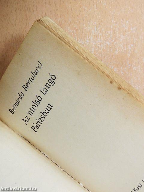 Az utolsó tangó Párizsban