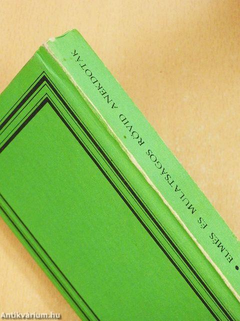 Elmés és mulatságos rövid anekdoták