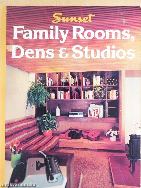 Family Rooms, Dens & Studios
