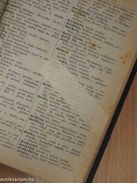 Magyar-latin kézi-szótár