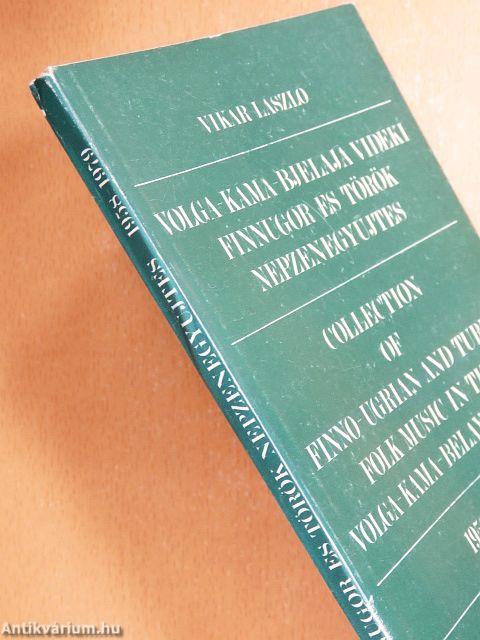 Volga-Káma-Bjelaja vidéki finnugor és török népzenegyűjtés