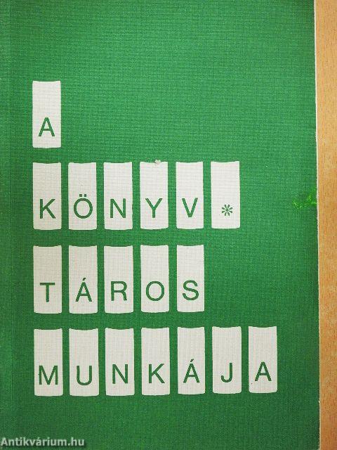 A könyvtáros munkája