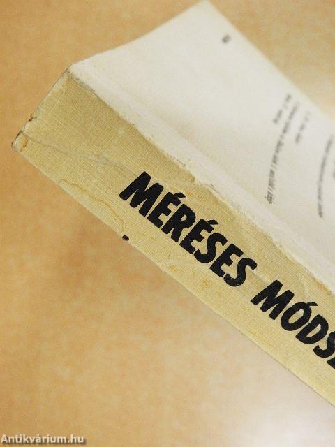 Méréses módszerek a pedagógiában