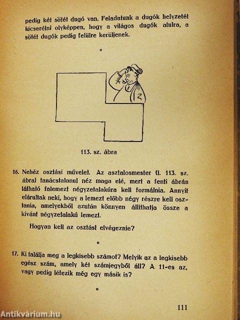 Ha okos vagy, törd a fejed