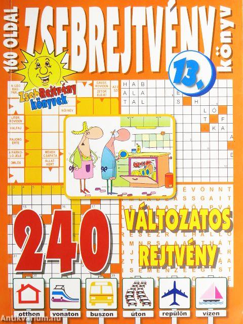 Zsebrejtvény könyv 13.