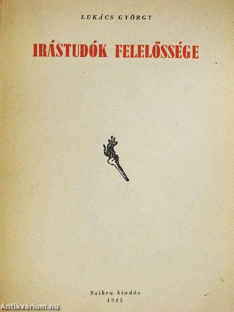 Irástudók felelőssége