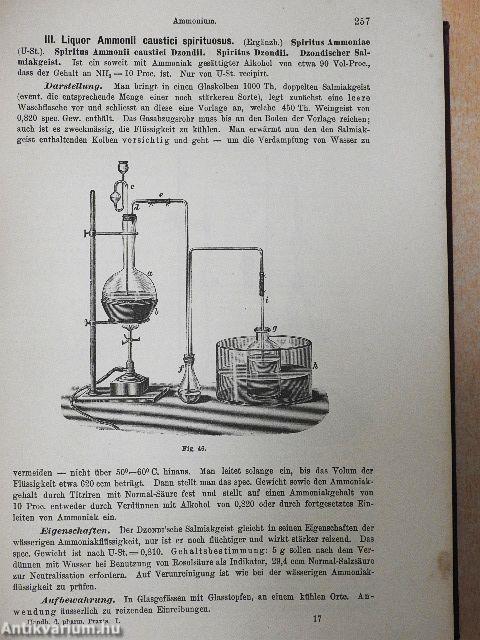 Hagers Handbuch der Pharmaceutischen Praxis I.