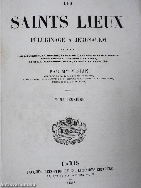 Les Saints Lieux II.