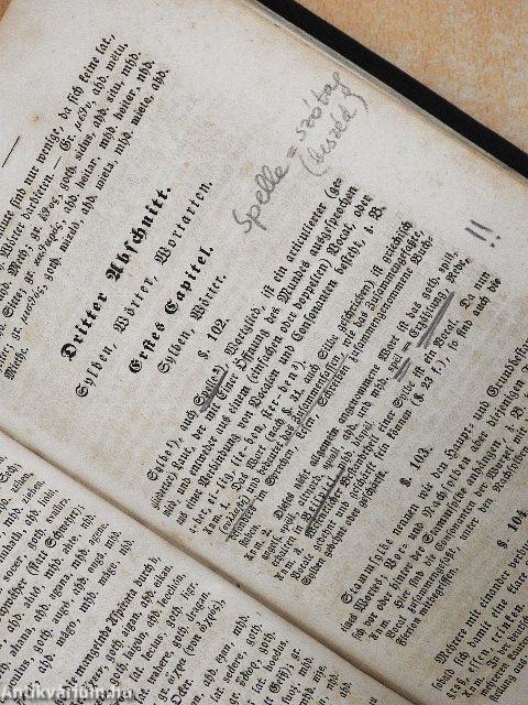 Grammatik Der Neuhochdeutschen Sprache Nach Jacob Grimms Deutscher Grammatik I/1-2. (gótbetűs)
