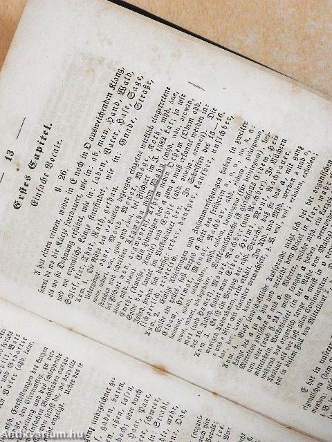 Grammatik Der Neuhochdeutschen Sprache Nach Jacob Grimms Deutscher Grammatik I/1-2. (gótbetűs)