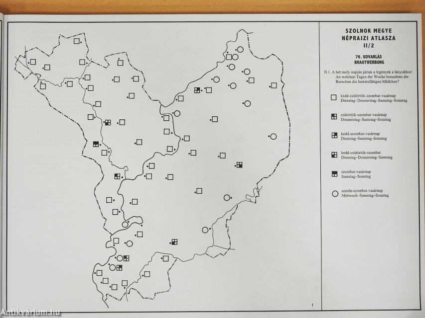 Szolnok (Jász-Nagykun-Szolnok) megye néprajzi atlasza II/2.