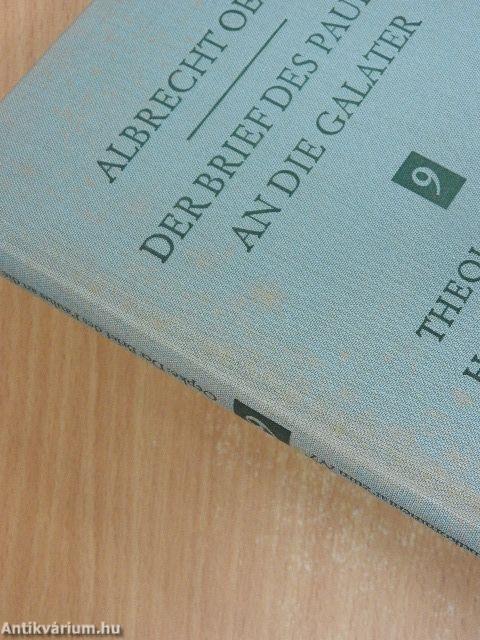 Der Brief des Paulus an die Galater